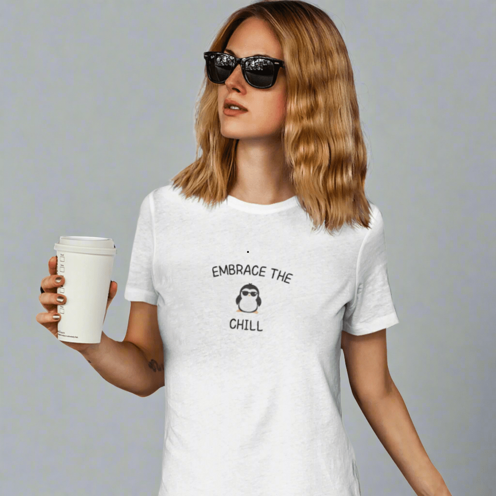 Embrace the chill Tee dame - DoUdare