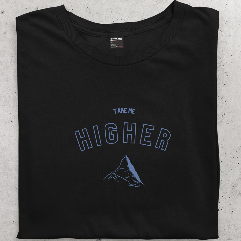Take me Higher  Dame t-skjorte i økologisk bomull - DoUdare