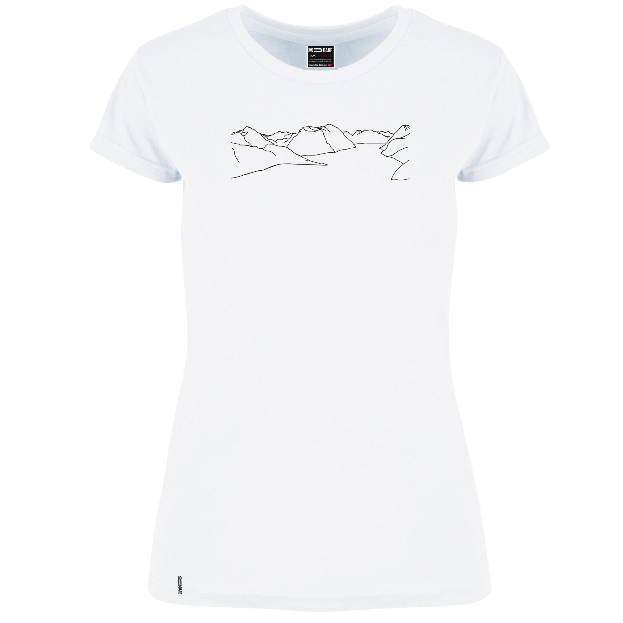 Mountain tee - dame - DoUdare