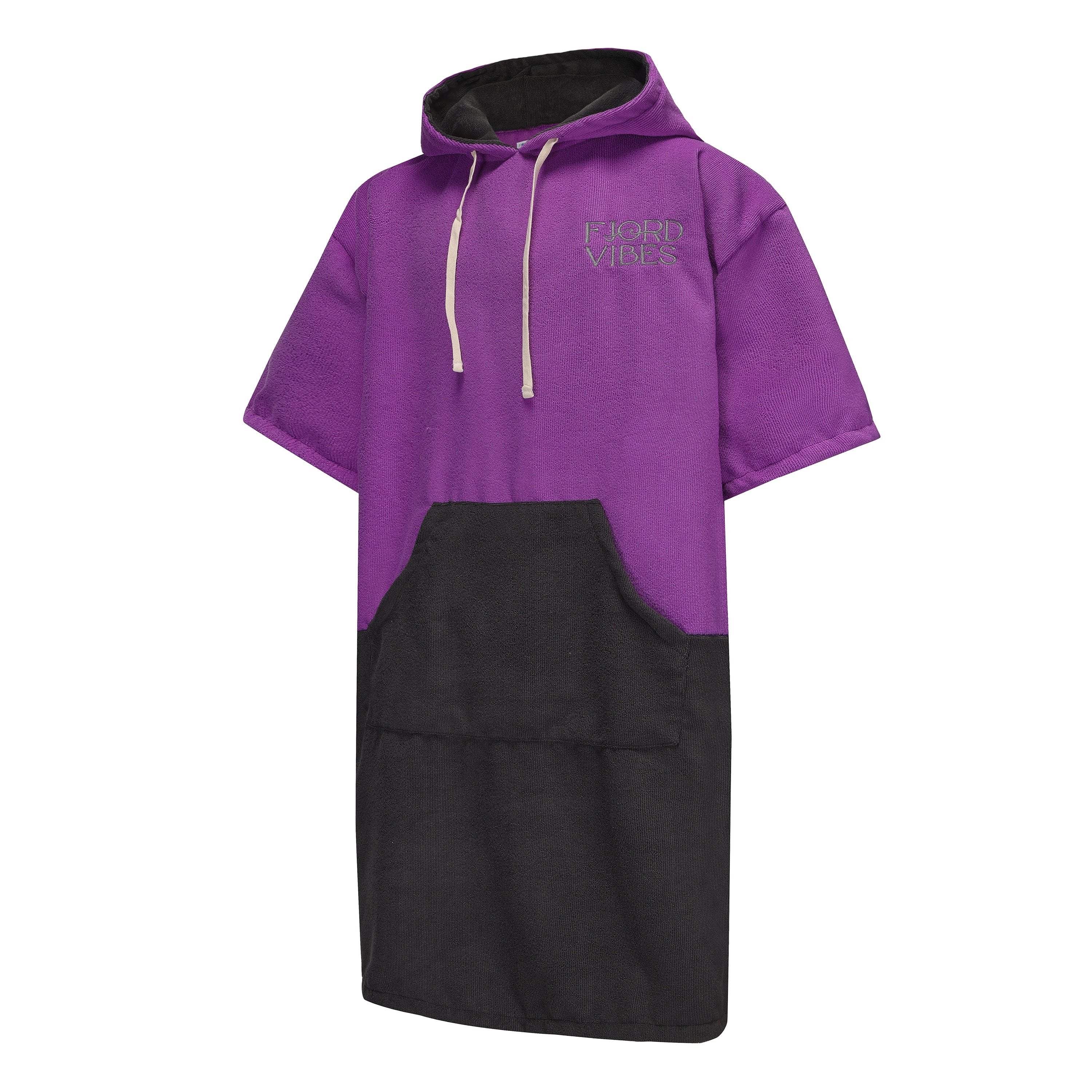 Salty but Sweet™ FjordRobe skifteponcho i miljøvennlig microfiber, FjordVibes Lavendel - DoUdare