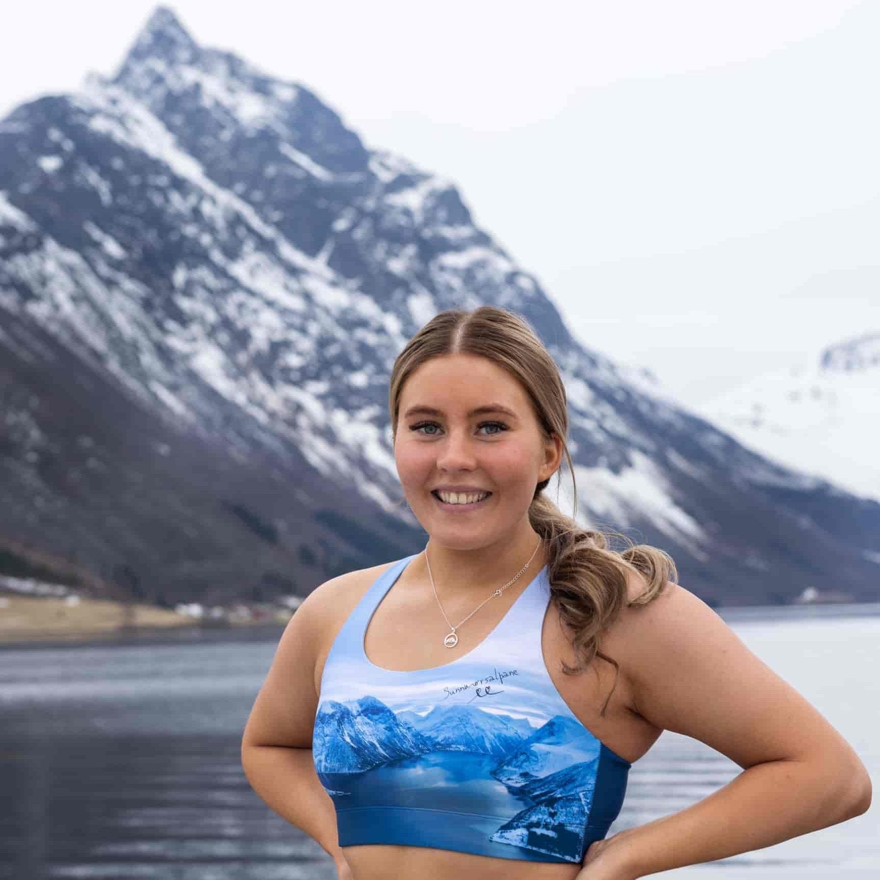 Bh - Sæbønestua med stropper - Sports BH - treningstopp- Sunnmørsalpane - DoUdare